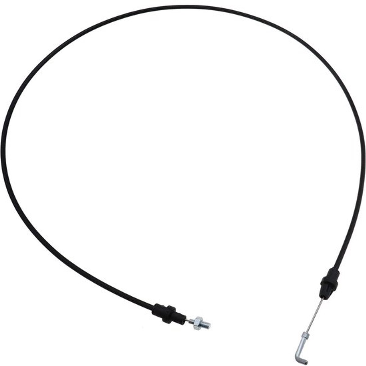 Vt products - Zijdeur Buitenhandgreep Kabel - Deurklinkkabel - Zwart - Compatibel
