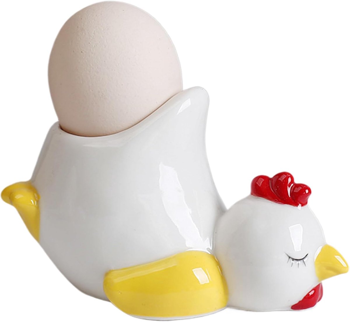 Eierdopjes Keramiek Eierhouder Kip Eend Ontbijt Serveren Schattig Dier Ontwerp 112 cm Multi