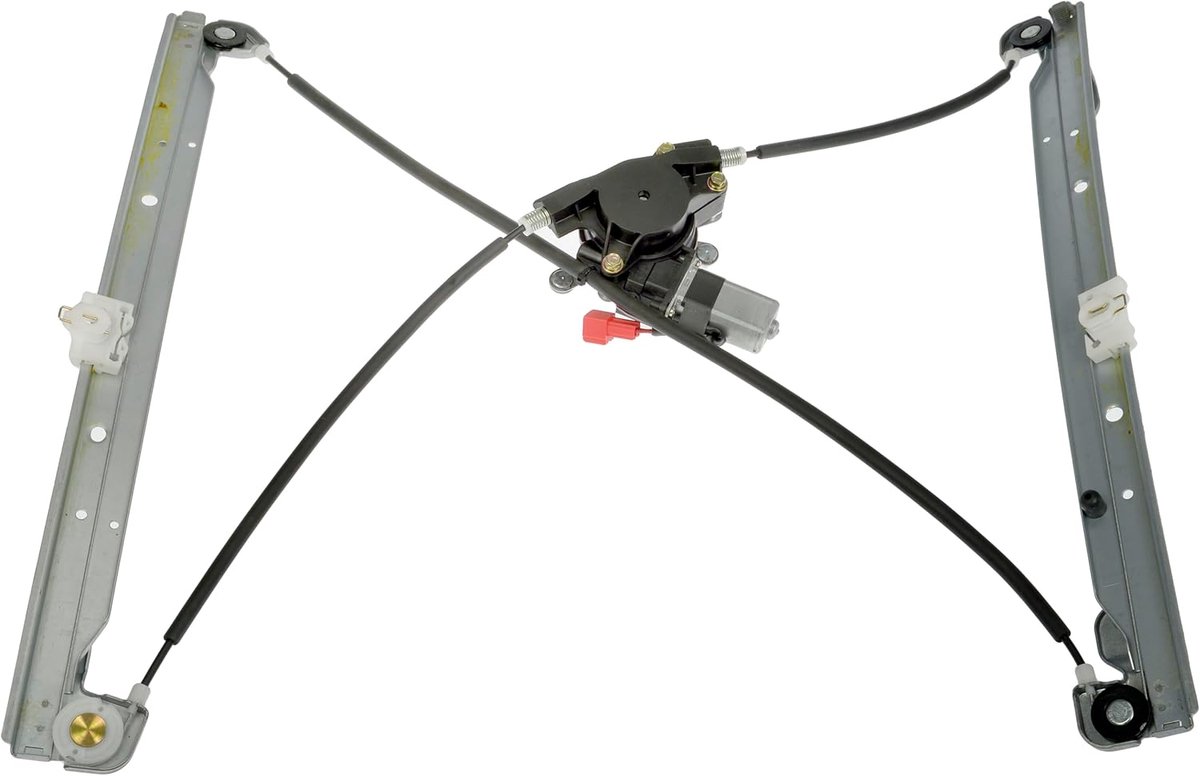 Ruitregulator met Motor - Elektrische Raambediening - Auto Reparatie - Directe Vervanging - Voorzijde Bestuurderskant - Zwart