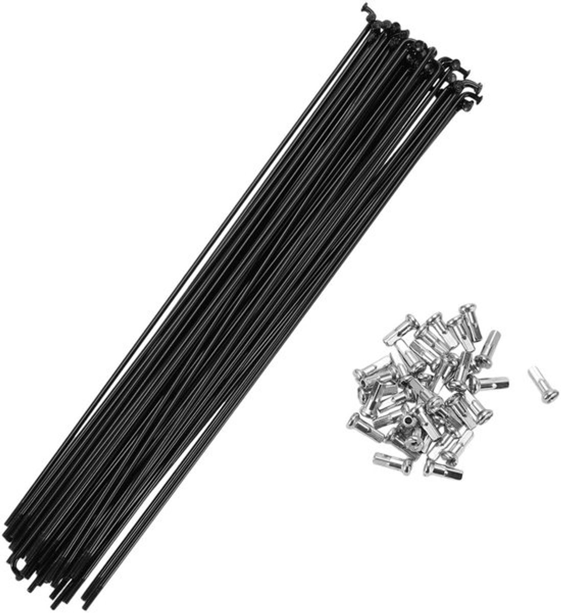 Dailygoods- Spaken 14G 225mm - Fietsspaken Set - Stalen Spaken