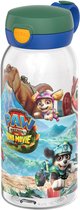 Mepal Drinkfles met flipdop Campus - 600 ml - Waterfles kinderen - Lekdicht - Hygiënische deksel - Paw Patrol Dino