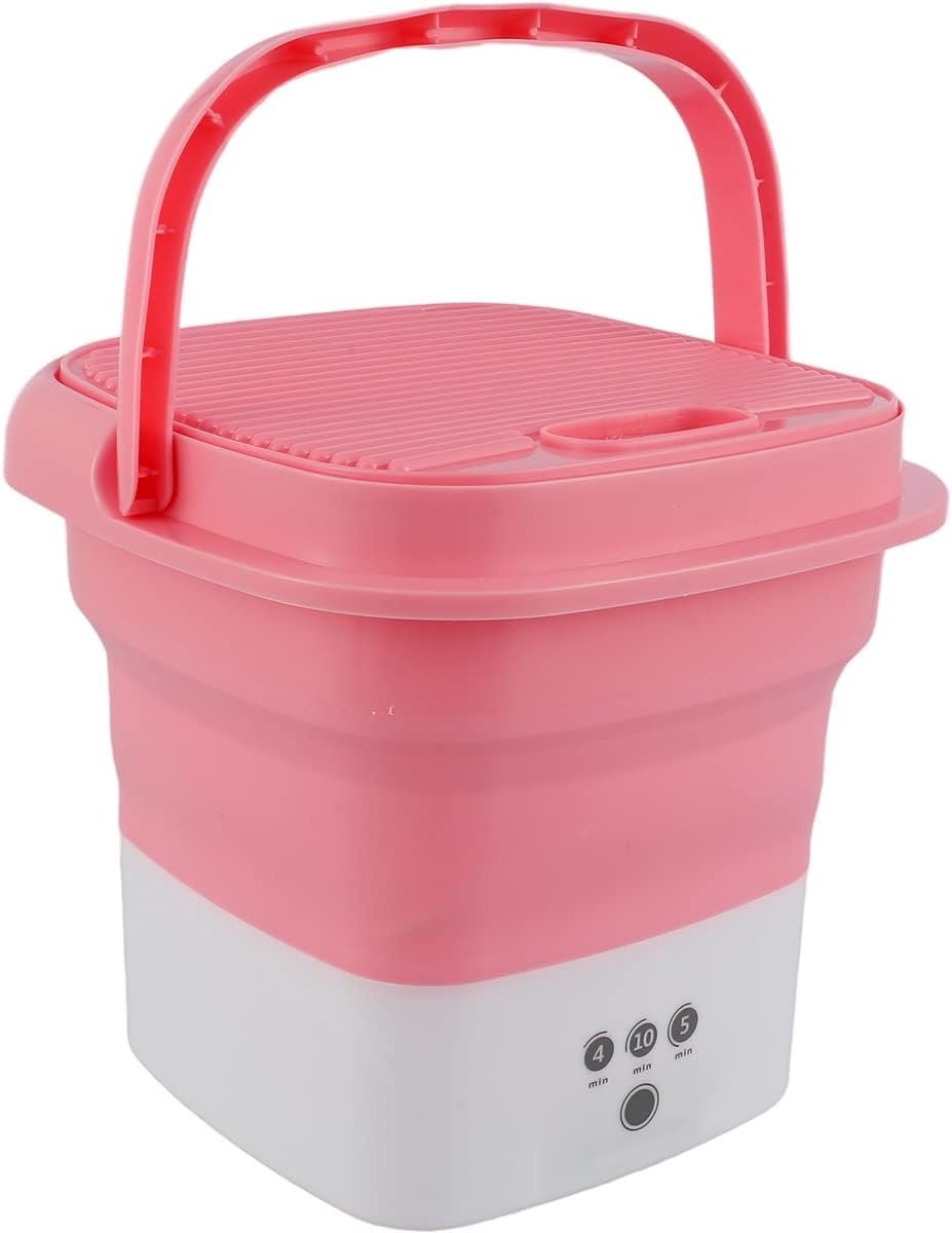Opvouwbare Mini Wasmachine Draagbare Wasmachine Camper Kleine Kleding Wassen Energiebesparend Ontwerp 8 Liter Wit