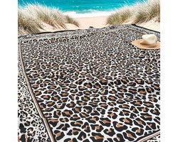 Lindian style - zomer pakket cadeau - personeels kado - Familie strandlaken - XL strandlaken - Extra groot strandkleed - Leopard panter stranddoek - XXL strandkleed - Zomer laken