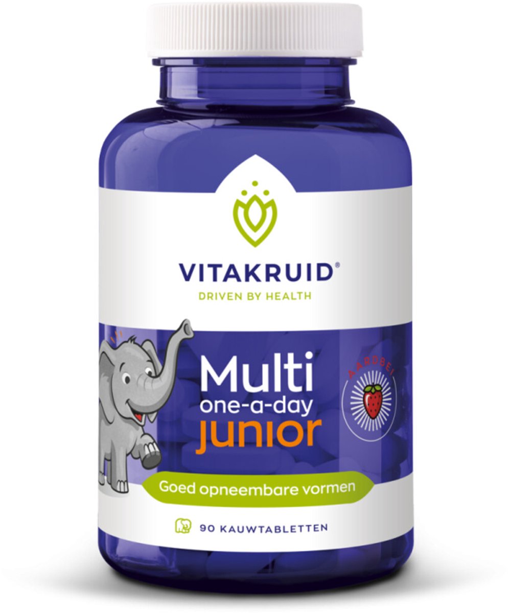 Vitakruid Multi Junior One-a-Day - 90 kauwtabletten