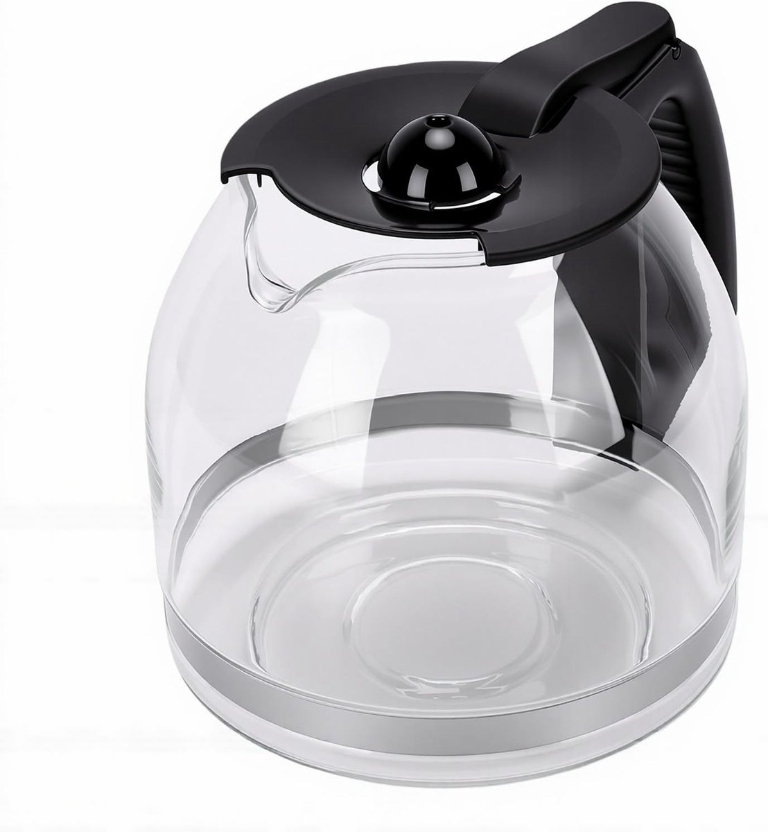 Koffiekan Glas - Reservepot Koffiezetapparaat - Koffie Serveren - Hittebestendig Borosilicaatglas - 18 Liter - Transparant