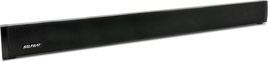 Draagbare Geluidsbalk - Compacte Speaker - TV Geluid Verbeteren - 12 Volt Aansluiting - 73 cm Breed - Zwart — afbeelding 4