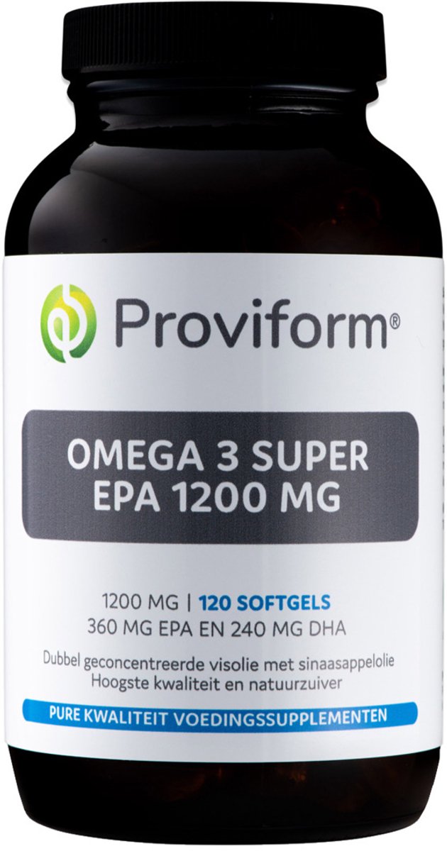 Bol.com Proviform Omega 3 Super EPA 1200 mg - 120 Softgels - Voedingssupplement aanbieding