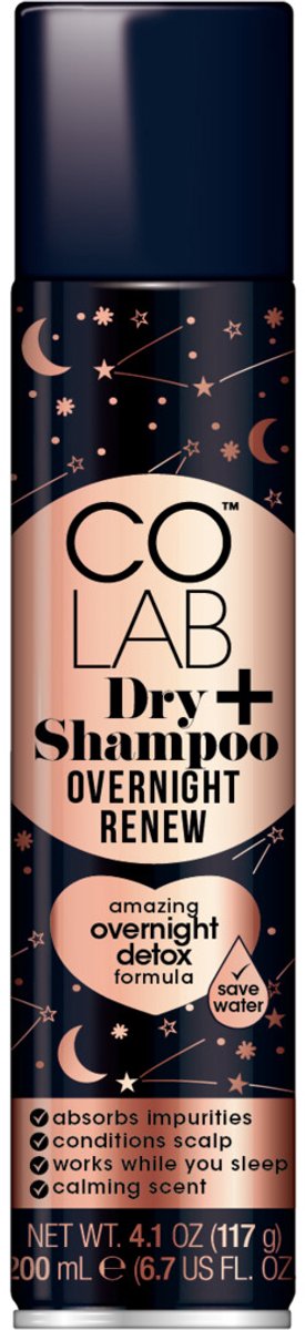 Droge Shampoo Colab Dry+ Nacht Ontgiftende (200 ml)