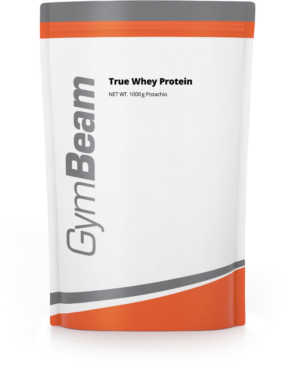 GymBeam True Whey Proteïne - Pistache - Wei-eiwitconcentraat WPC 80 - Eiwitpoeder - 1000 gram (33 servings)