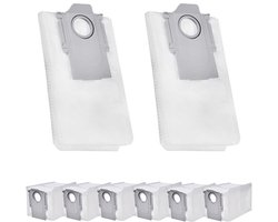 8 stofzuigerzakken – Accessoires voor robotstofzuigers – Filters – Voor Roborock Q Revo, Qrevo Slim, Qrevo Master, Q Revo Curv