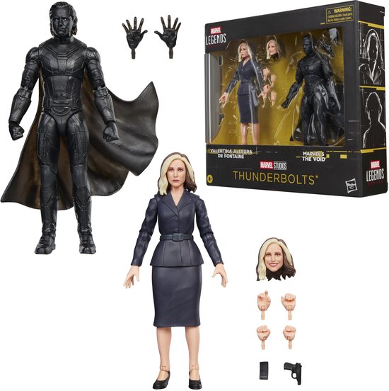 Marvel Legends Series Thunderbolts* actiefiguren Valentina en The Void