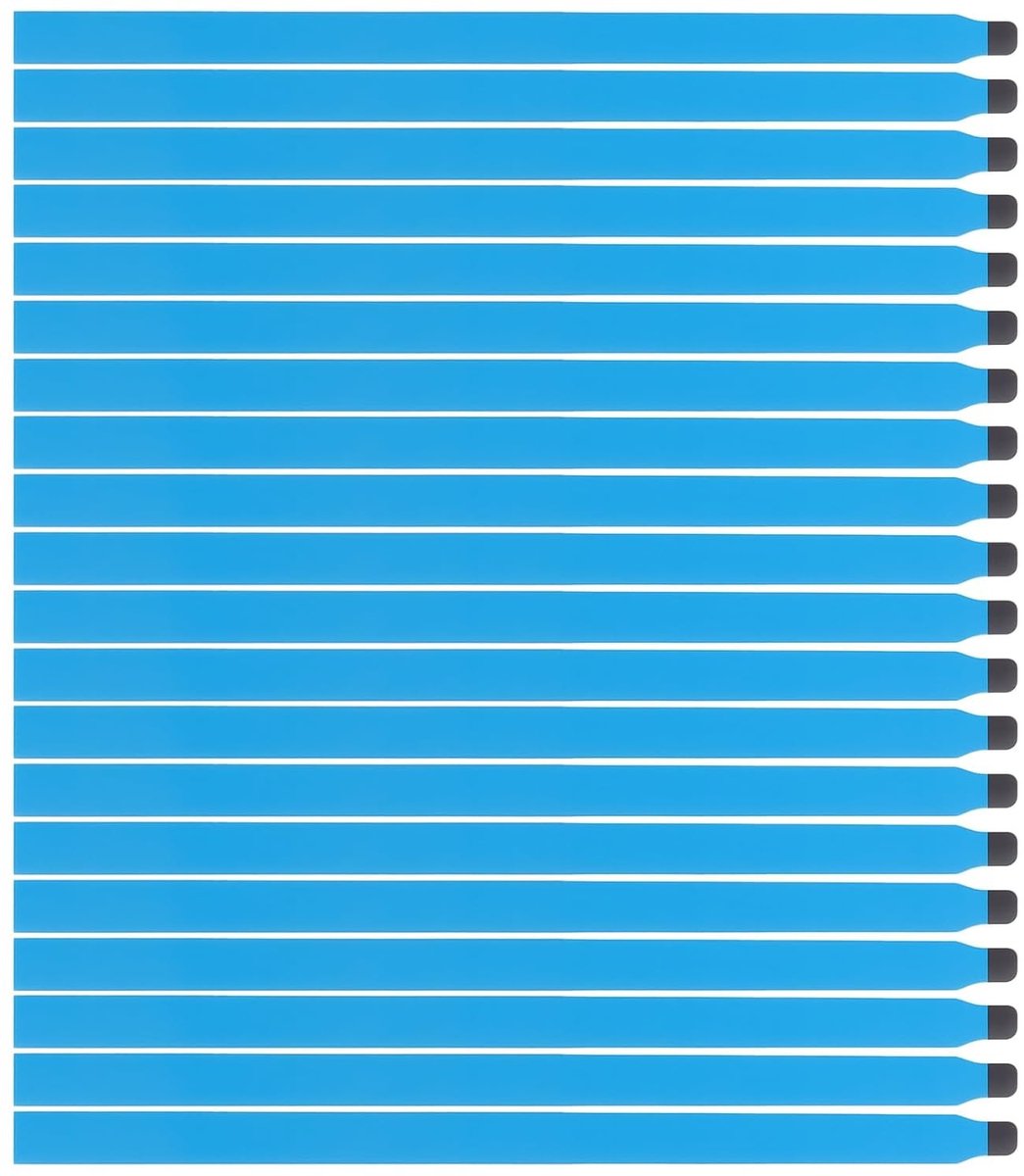 20 Stuks Dubbelzijdige LED Scherm Vervangingsreparatietape, Blauw Trekband, Licht Rekbare Tape voor Tablets, Mobiele Telefoons en Laptops