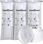 ComfiCare® Spuugzakjes 15 stuks - Braakzakjes - Kotszakjes - Spuugzakjes met ring - Spuugzakken 1L - Kotszakjes met ring - Spuugzak - Spuugzakjes onderweg - Overgeefzakjes - Met maataanduiding - Vomit bag 1000 ml - Wit