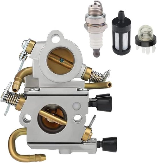 Beton Afkortzaag Carburateur - Carb Kit Luchtfilter - Motor Onderhoud - Directe Prestatie Herstel - 1 kg - Aluminiumkleur — afbeelding 2