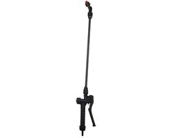 Sproeiersteel - Tuinspuit - Tuinonderhoud - Vergrendelbare hevel - 61 cm - Rood — afbeelding 2