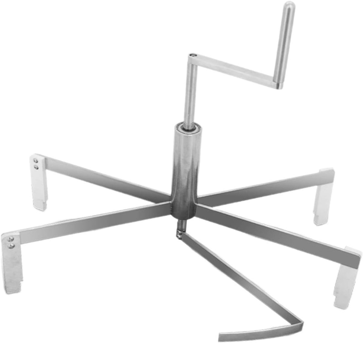Pannenkoekaccessoires - Crêpe-gereedschap - Professioneel Bakken - Voedselveilig Roestvrij Staal - 41 x 19 x 13 cm - Zilver