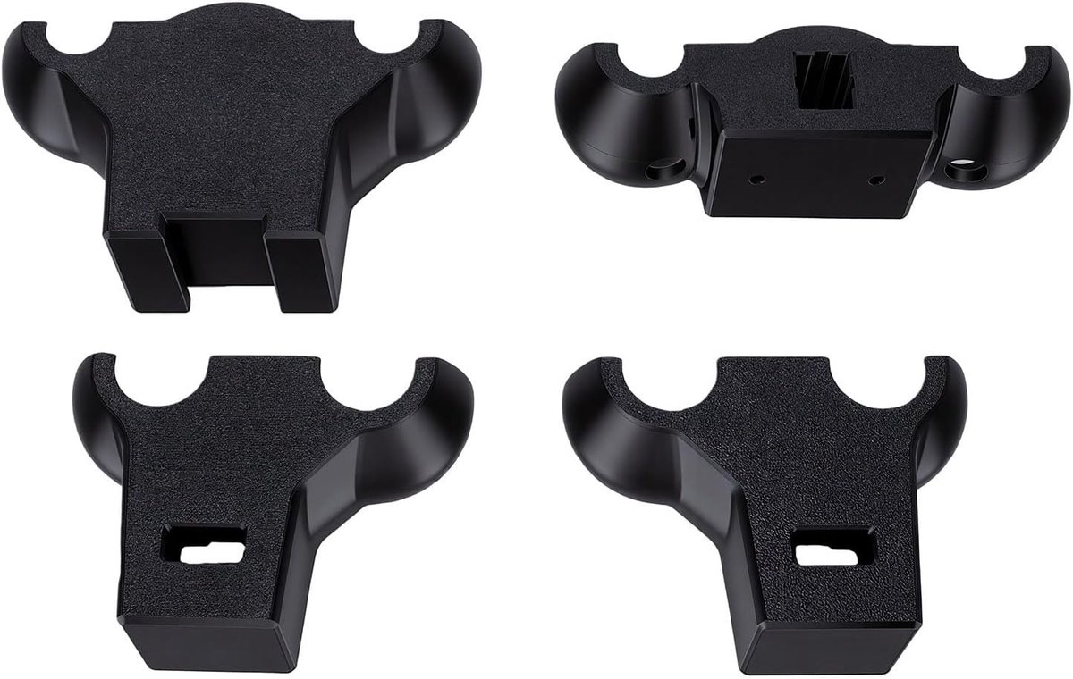 Fiets trainer basis - Indoor fiets accessoires - Stabiel fietsen - Geluid en trilling dempend - 4 stuks - Zwart