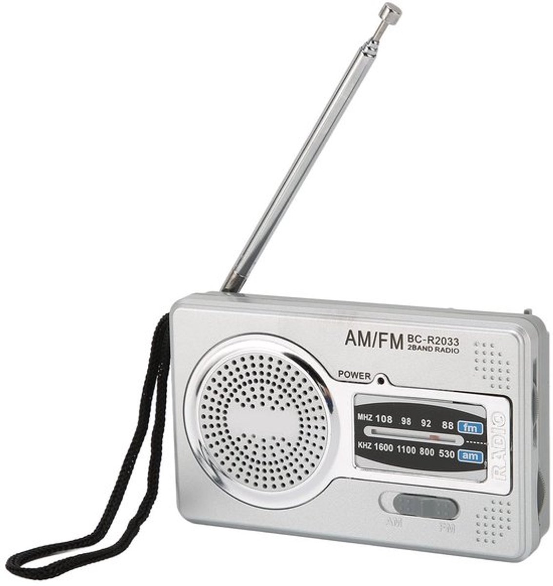 Vt products - Draagbare Radio - AM FM-transistorradio - Compact en lichtgewicht