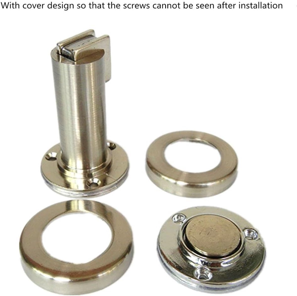 Deurstopper - Magneet Deurhouder - Muren Beschermen - Sterke Magneet - 1 Stuk - Goud