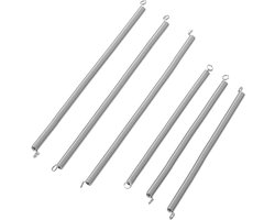 Kleine Trekveren - Dubbele Haken - Nietmachine Reparatie - Roestvrij Staal - 7 cm - Zilver