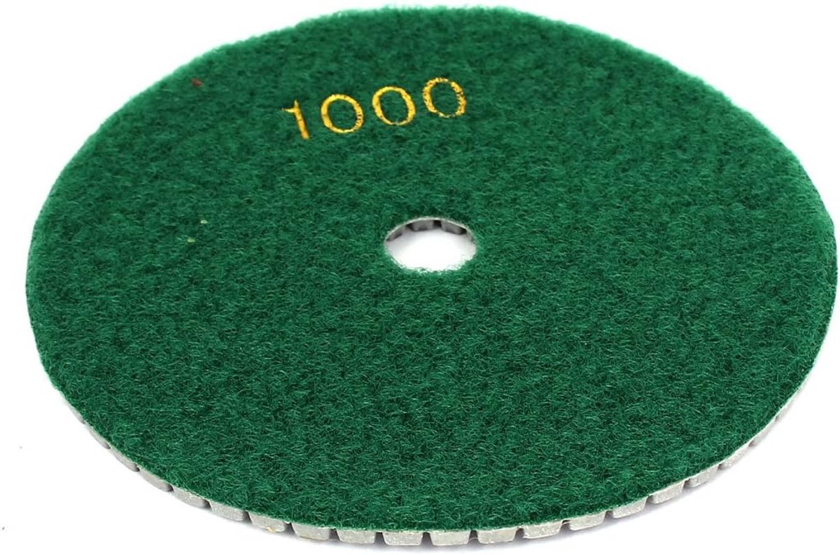 Diamant Polijstpad - Schuurpad - Beton Polijsten - Hars Gebonden - 125mm - Grijs Groen