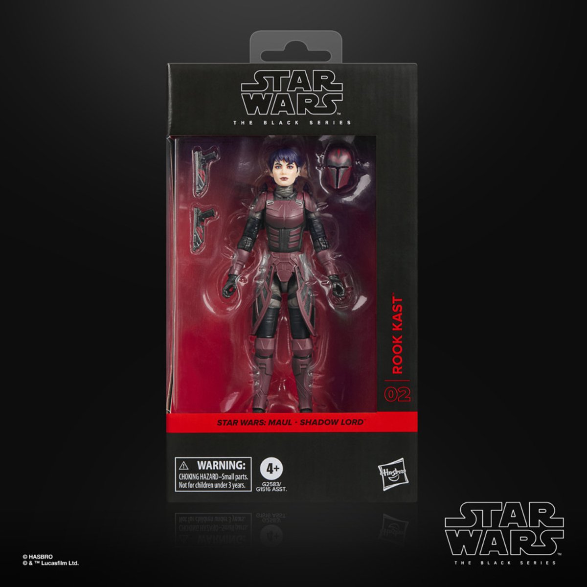 STAR WARS BLACK SERIES - MAUL: SHADOW LORD - ROOK KAST.