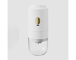 Handmatige Koffiemolen - Bonenmolen Reizen - Verse Koffie Maken - Instelbare Grofheid - Voor 1-2 Kopjes - Wit