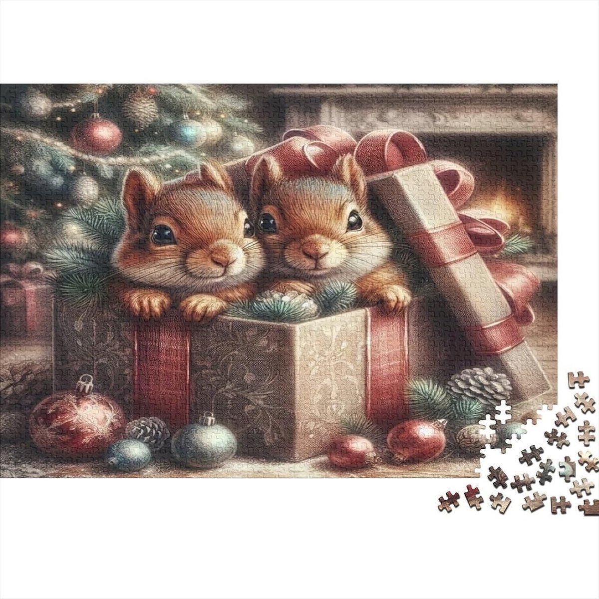 Papier Puzzel - Legpuzzel Volwassenen - Ontspanning Huis - 1000 Stukjes - 70 x 50 cm - Cartoon Stijl