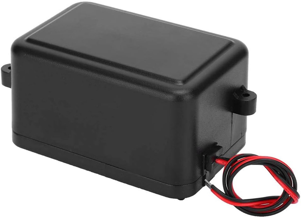 Elektrische Luchtpomp - Mini Inflator - Opblaasartikelen Vullen - Hoge Stroom 15L/Min - Compact Ontwerp - Zwart