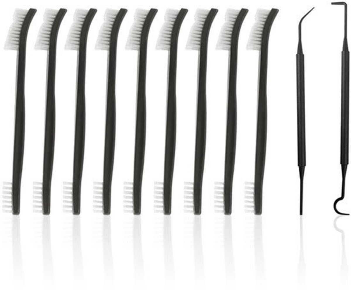 Multifunctioneel reinigingsセット - 11-delige borstelset Allecto