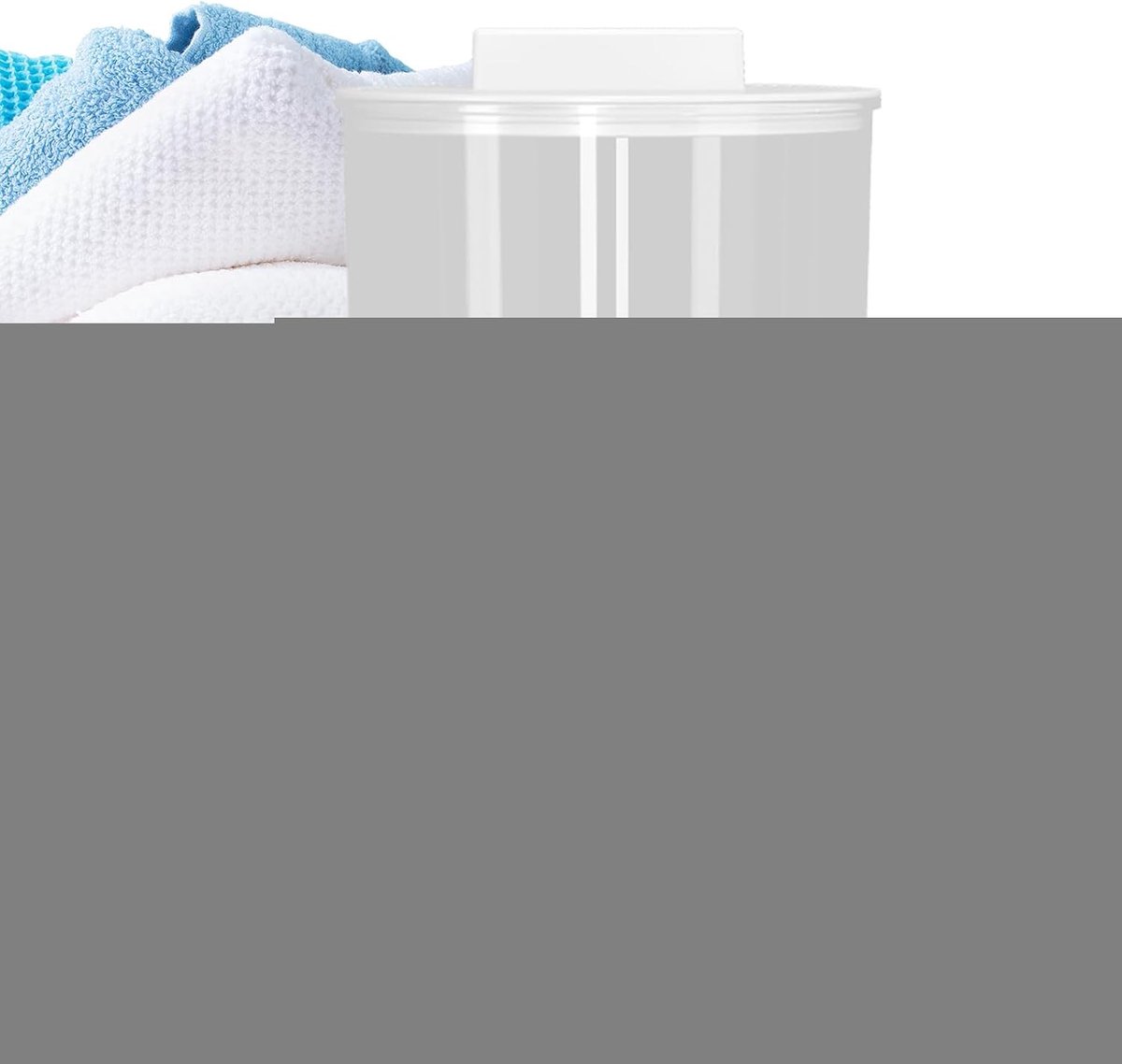 Kleine Wasmachine Mini Wasser Snel Wassen Draagbaar & Geruisloos 1 Liter Wit