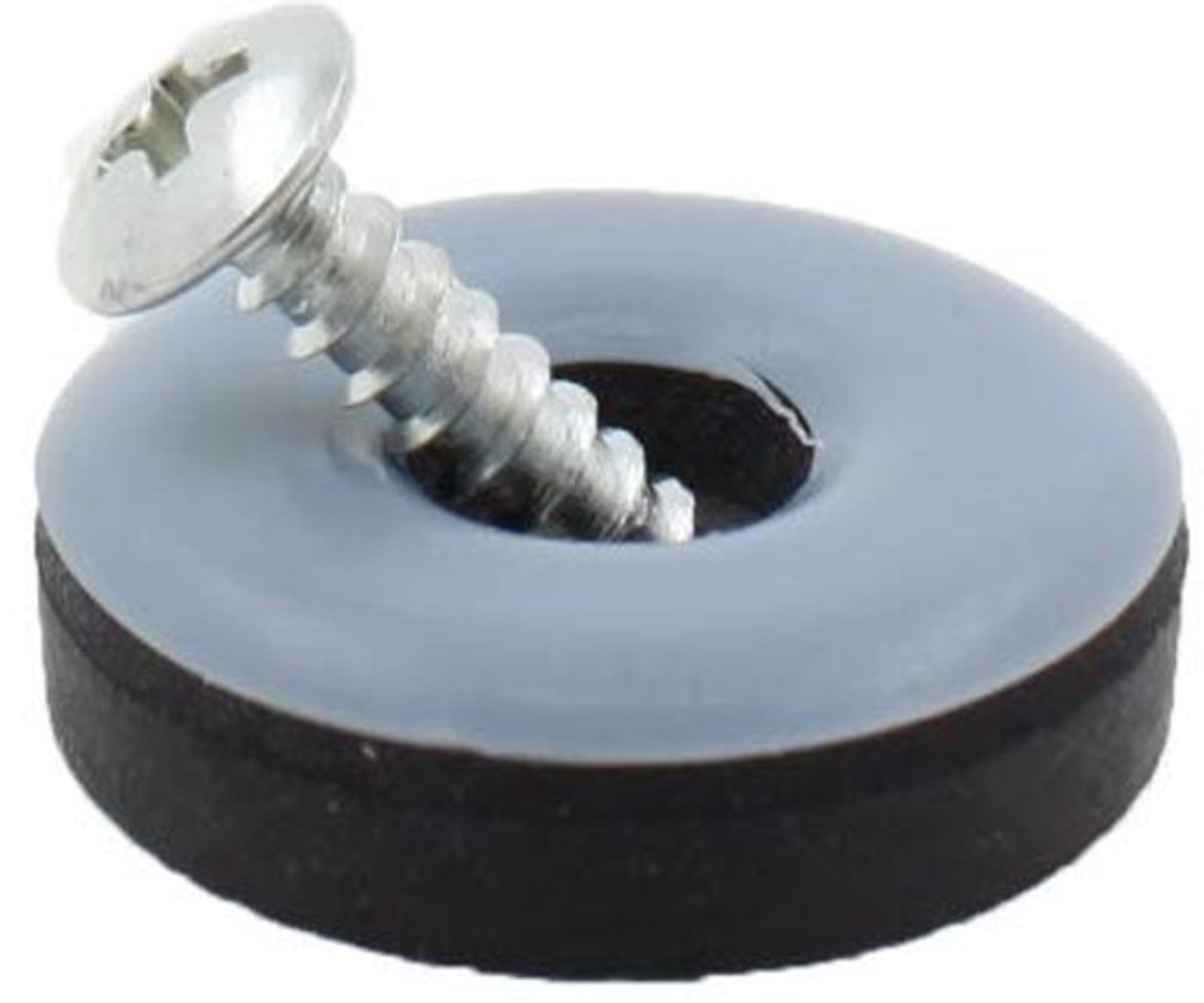 Duurzame 50mm ronde schroefglijders Dailygoody