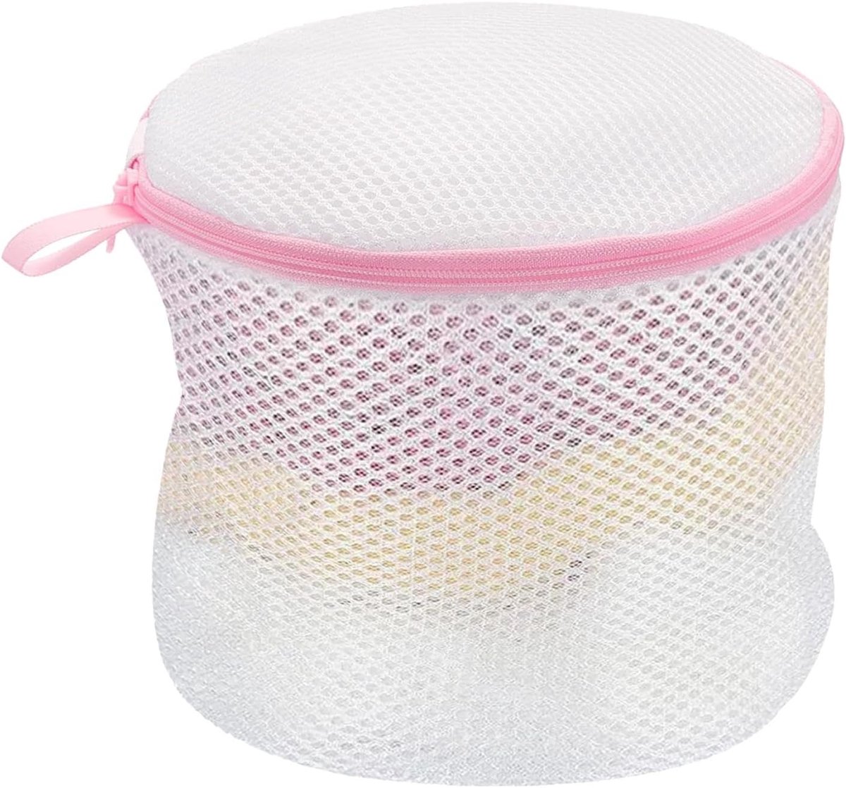 Waszak Lingerie - Kledingbeschermer - Zacht Wassen - Mesh Structuur - 16.5 cm - Roze