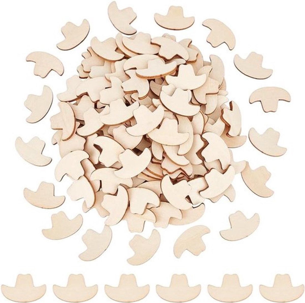 -houten feesttafel strooidecoratie - tarwe kleine hoed - cowboythemafeest - verjaardagsfeestje - rustieke bruiloftsdecoratie - westerse rodeo - feestbenodigdheden