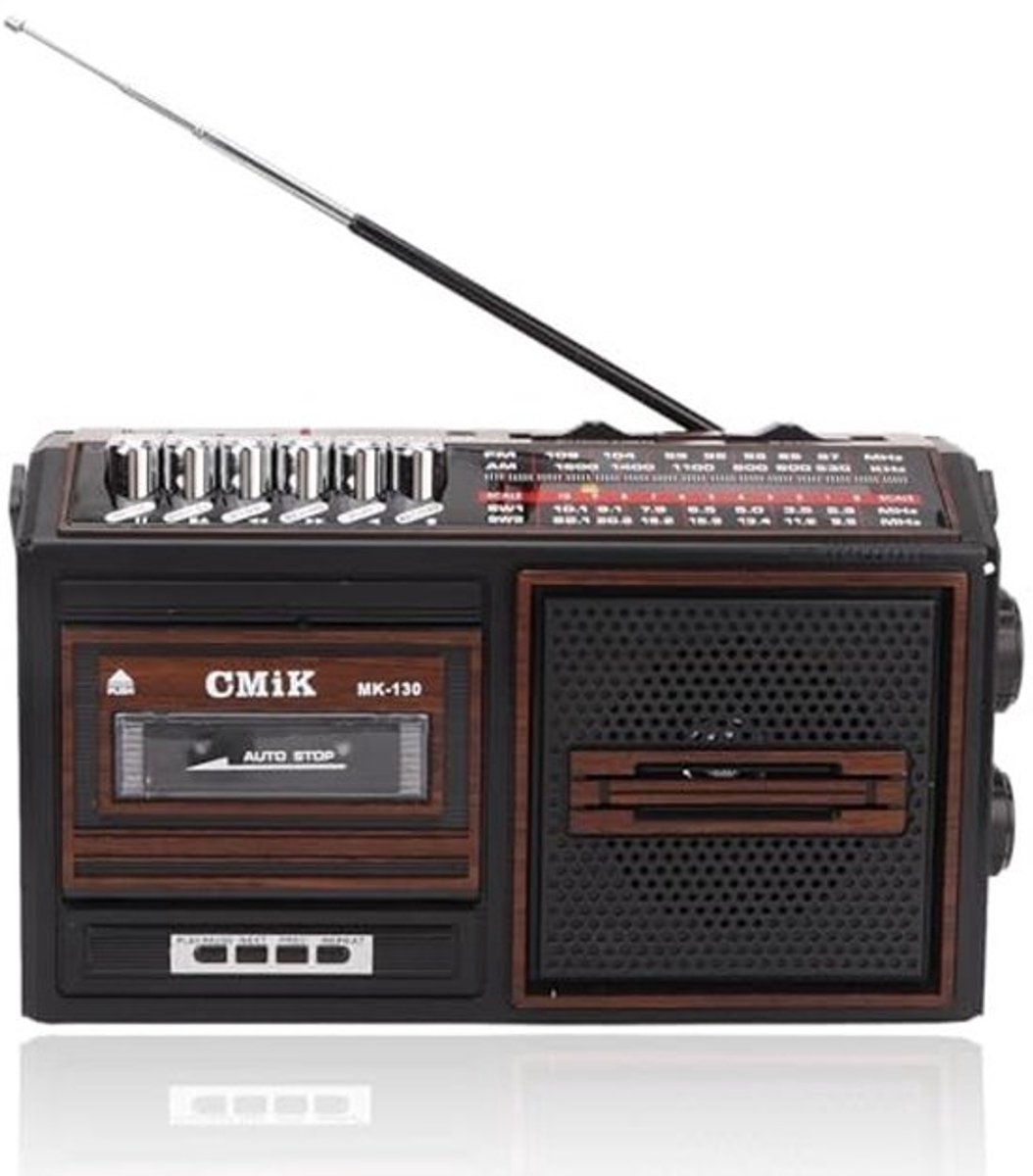 SPHProducts - Retro Boombox - Vintage Cassettespeler - Multifunctioneel