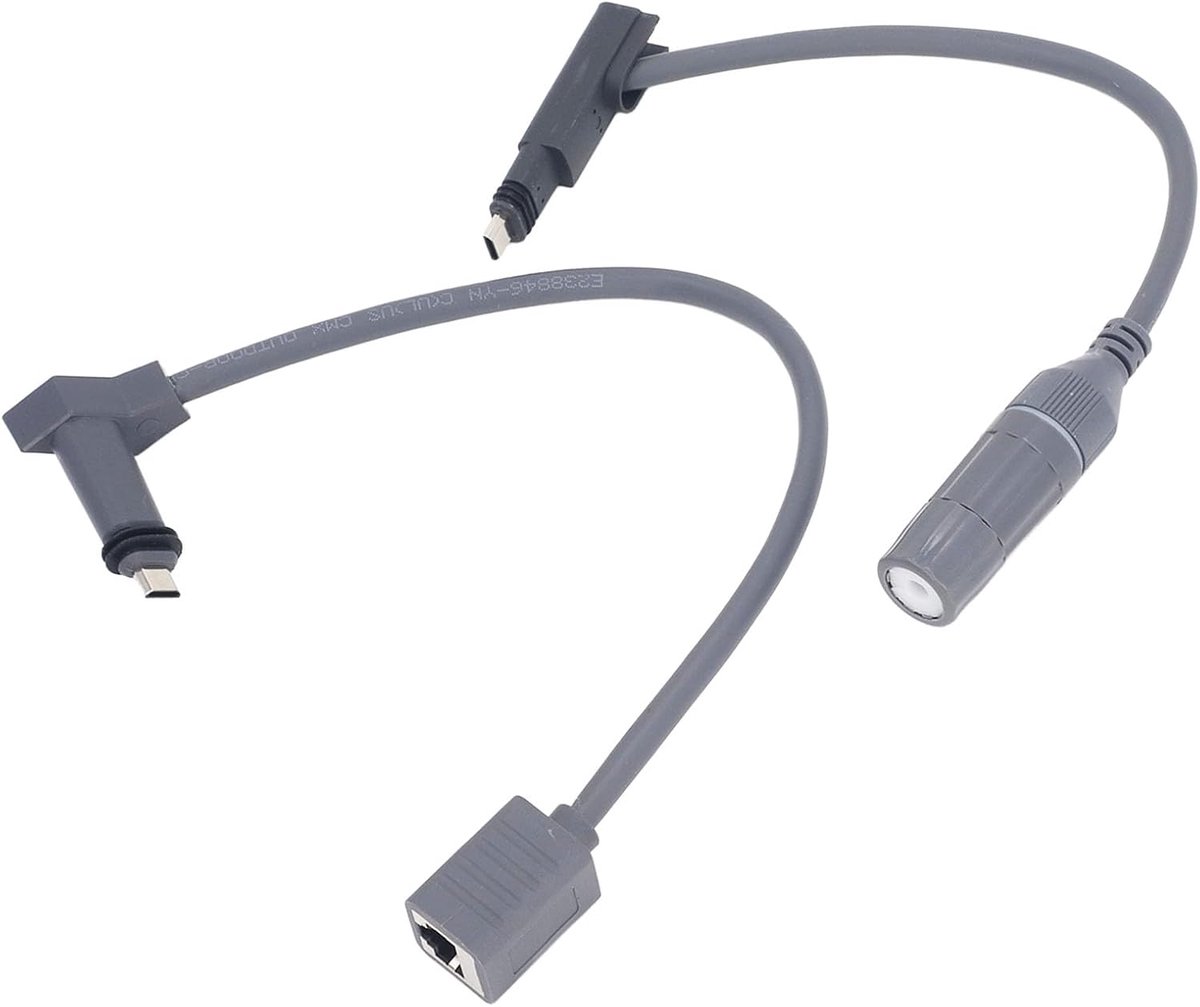 Starlink RJ45 Adapter - Ethernet Kabel Connector - Stabiel Internet - Waterdichte Verbinding - 24AWG - Zwart