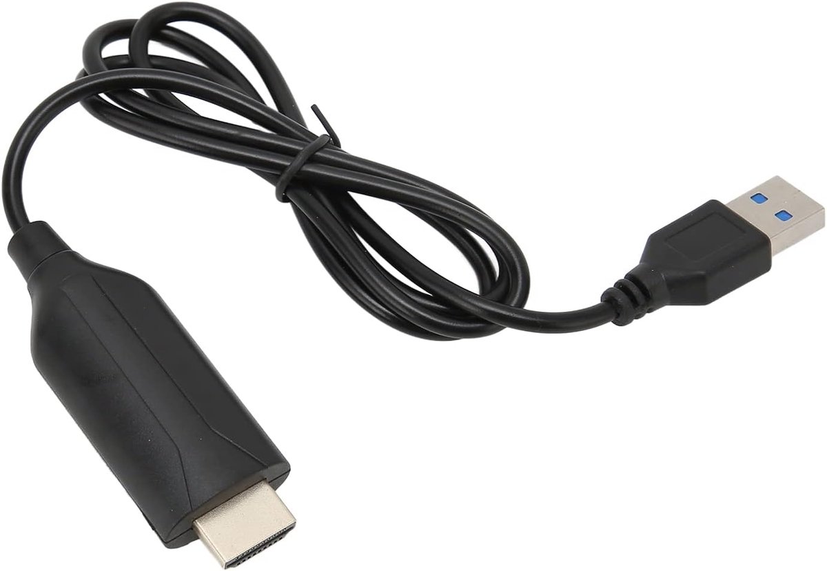 Video Capture Card - Video Converter Opnamekaart - Gameplay Opnemen - Plug and Play - 1080p 60Hz - Zwart