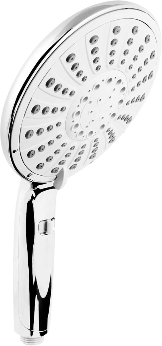 Handdouche - Verchroomd - 150 mm Kopdiameter - 5 Straalsoorten - Voor Douche en Badkuip