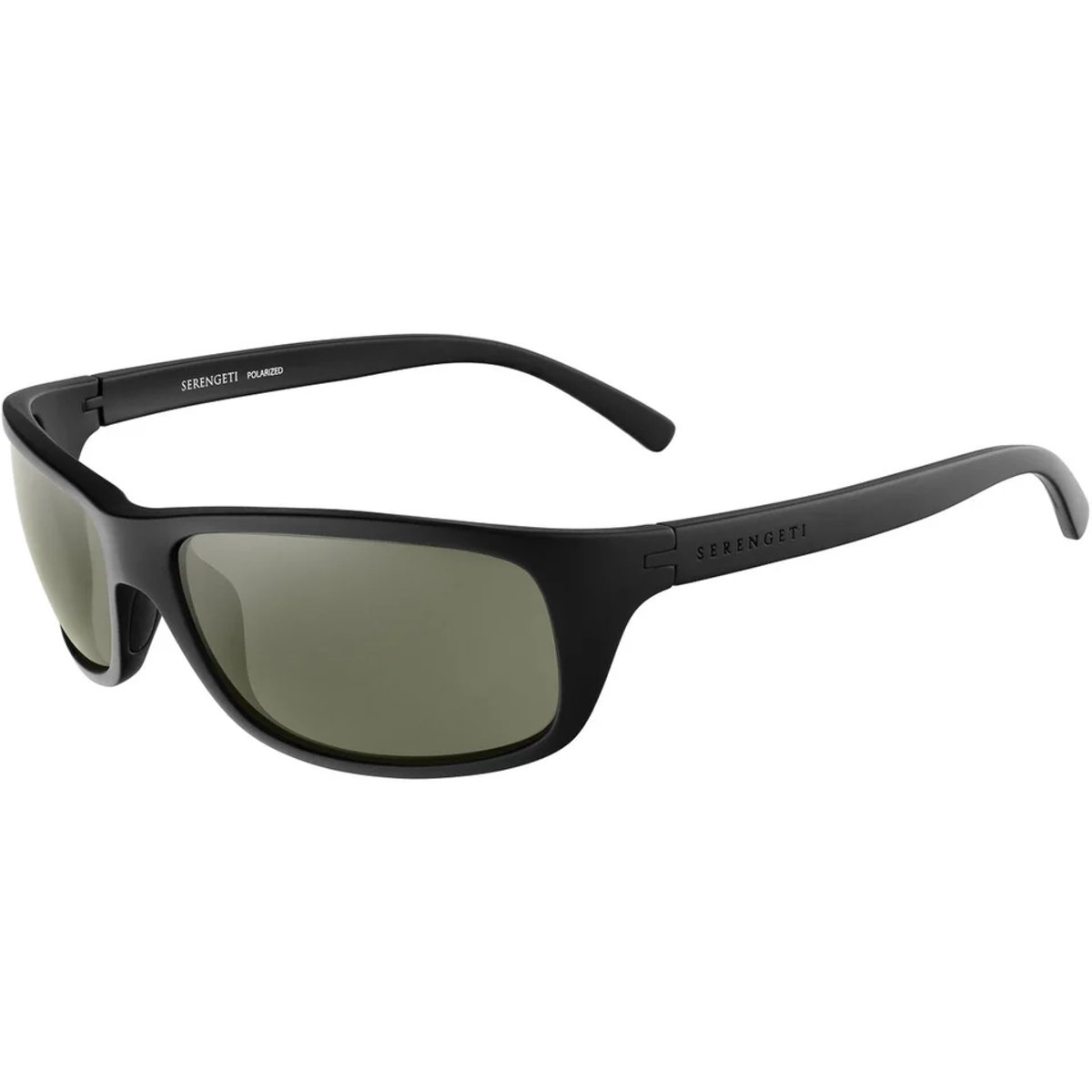 Serengeti Bormio SS009007 Zonnebril – Gepolariseerd – 555nm Silver – Mat Zwart