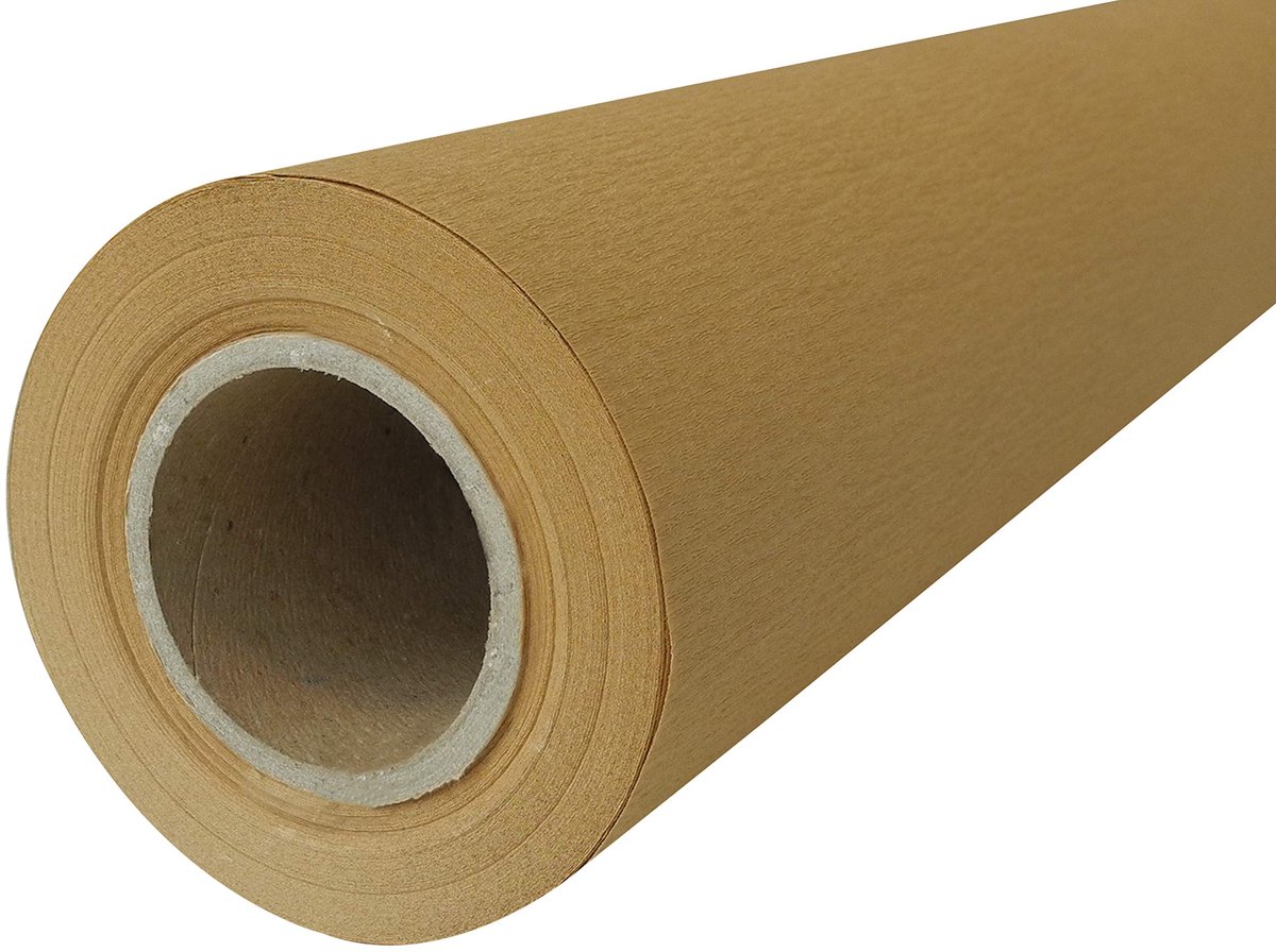 SnelShoppen - Carte Dozio Papierrol 60 g/m2, 80 x 50 m, Diameter 60 cm, Ideaal voor Feestjes, Camping, Tuin en Keuken, 1 Rol, 3 kg