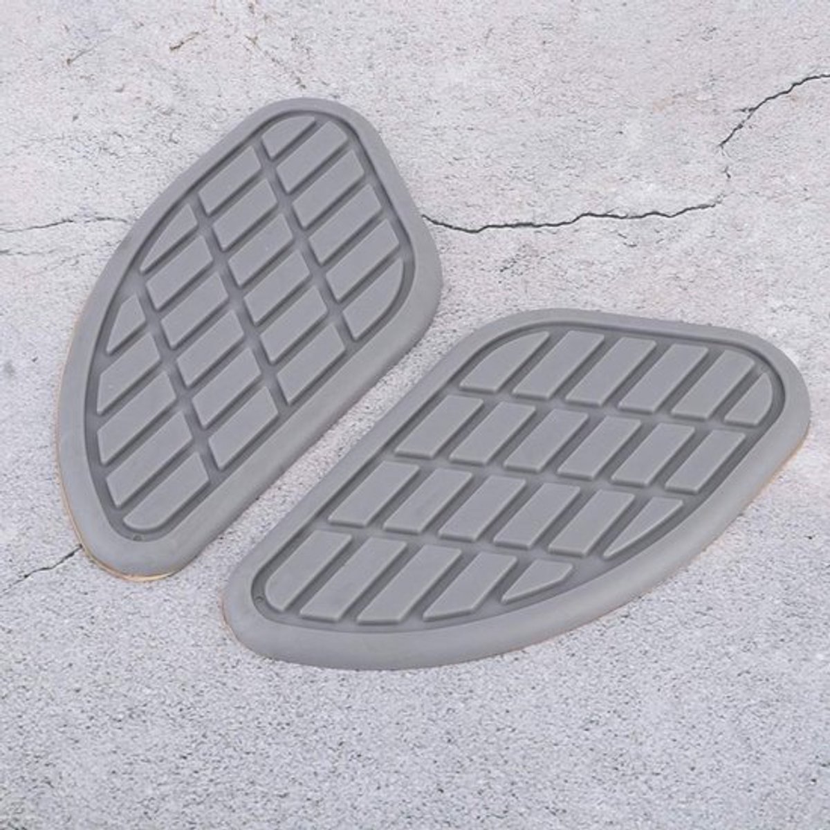 Tank Pad Universeel - Rubber - Vintage - Knie Grip - Bescherming - Perfecte Pasvorm - Tankbescherming