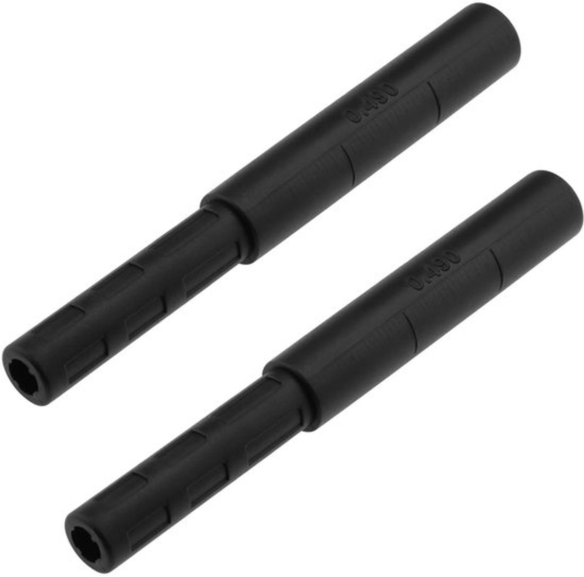 Verlengstang Verstelbaar - 2 Stuks - Koolstofvezel - Afmetingen 127,4 x 15,5 mm - Buitendiameter 12,5 mm - Lichtgewicht Eigenschappen - Golfclubverlenging