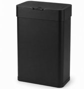 Five Stars® Prullenbak met Sensor - 60 Liter - Afvalbak RVS - Vuilnisbak - Soft Close Deksel - Zwart
