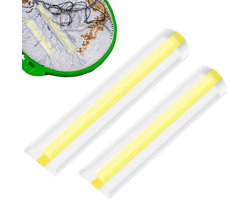 Leesliniaal Gids - Acryl Vergrootglas - Tekst Volgen - 2x Vergroting - 22 cm - Transparant