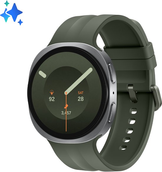 Samsung Galaxy Watch 9 Zilver/Groen 44mm