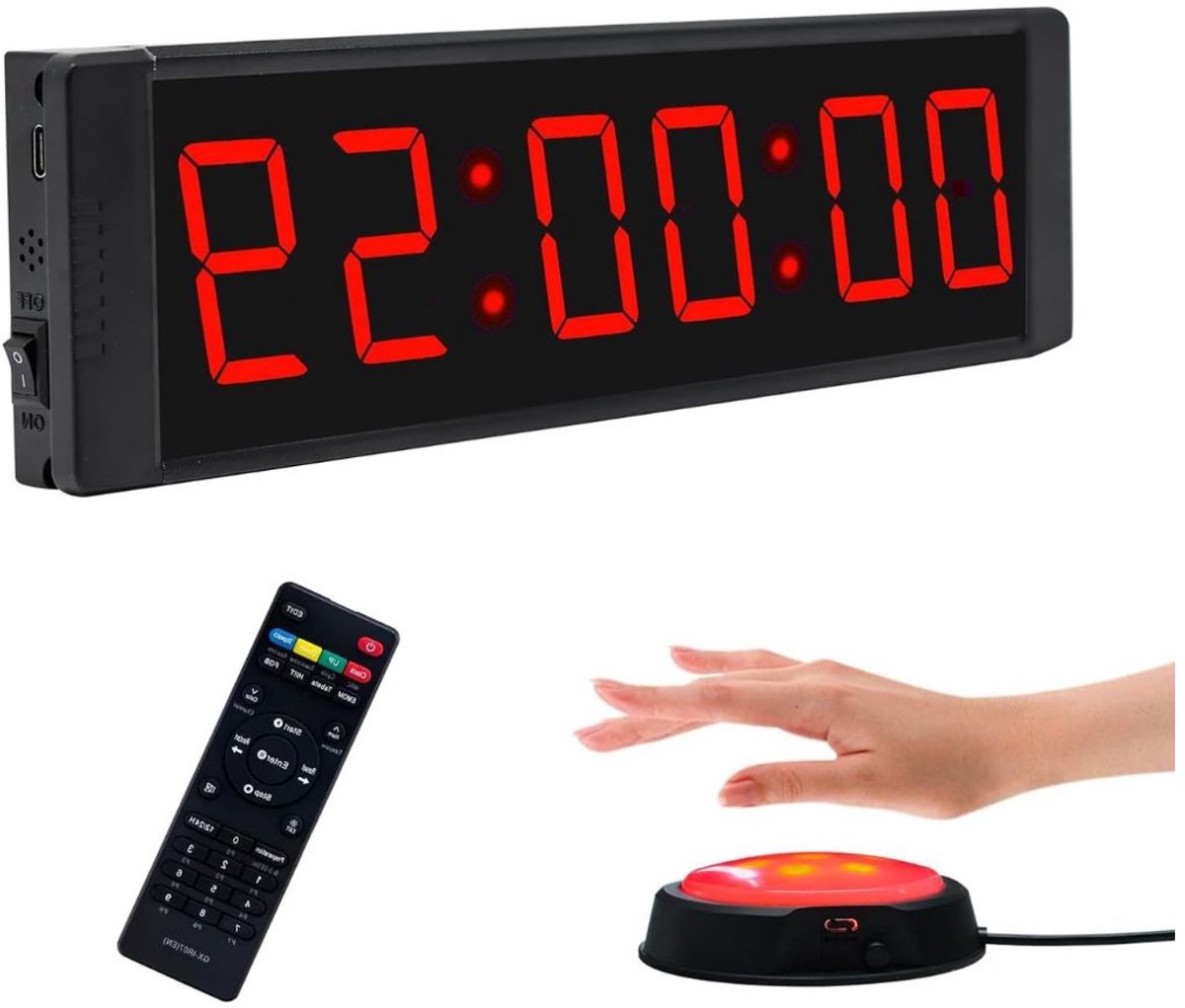 ApexArte® Interval Timer - Stopwatch - Gym Timer