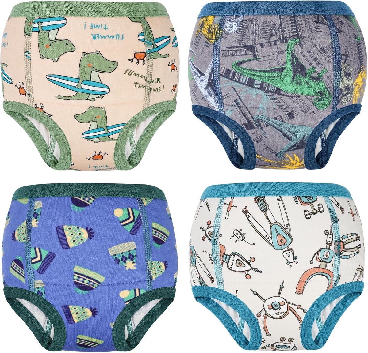 SnelShoppen - FLYISH DIRECT Potje voor Zindelijkheidstraining - Comfortabel en Ademend Kinderondergoed voor Jongens en Meisjes - Maat 100/3T - Ideaal