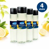 Alvina Citroen Eau de Cologne – 4 x 400 ml – Verfrissende Citroengeur – Voordeelverpakking - Alvina Limon Kolonya - Alvina Lemon Cologne