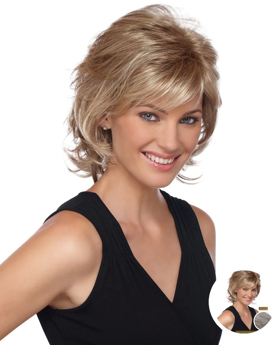 Estetica Designs Angela Synthetisch Haarwerk - Pure Stretch Cap, Lengte 60cm, Kleur R51