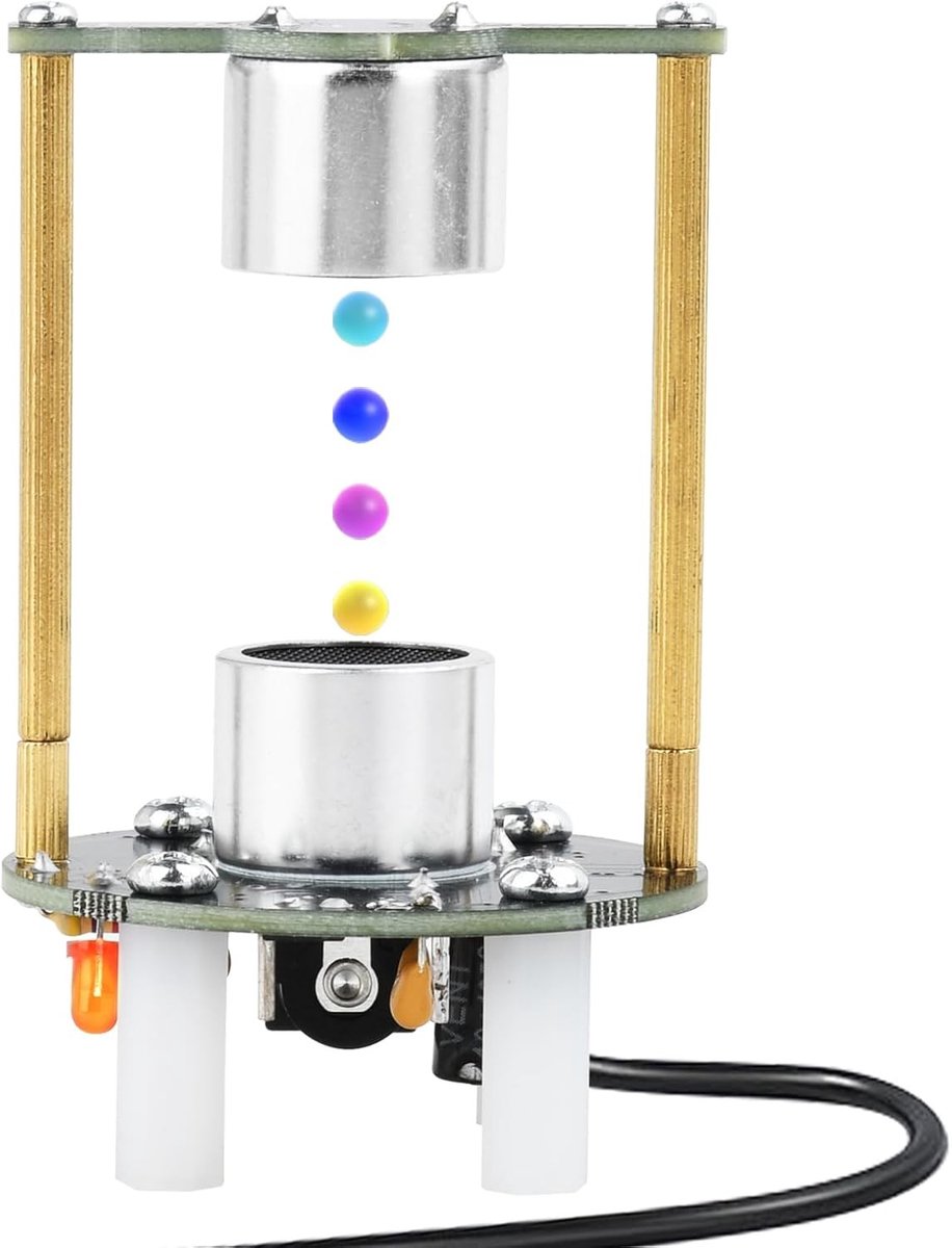 Ultrasone Levitator Soldering DIY Kit voor Educatieve Doeleinden - Staande Golf Controller en Leerzaam Project voor Hobbyisten en Techniek Studenten